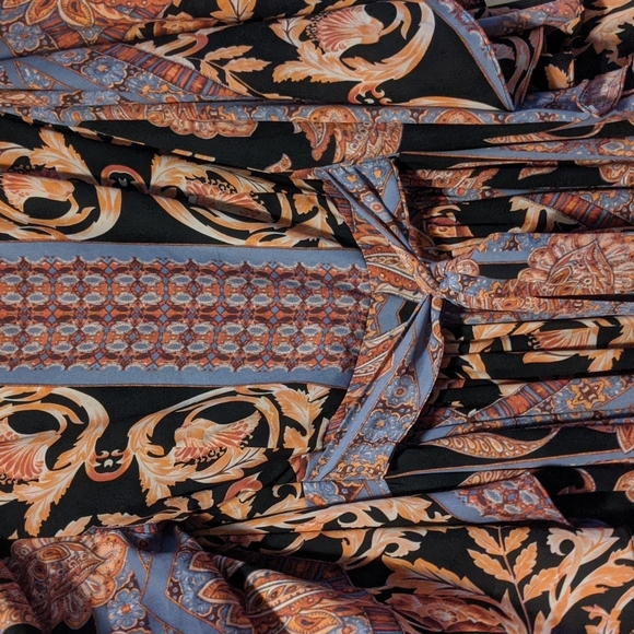 Free People Printed Fern Maxi Party Dress - 2 - Picture 14 of 14